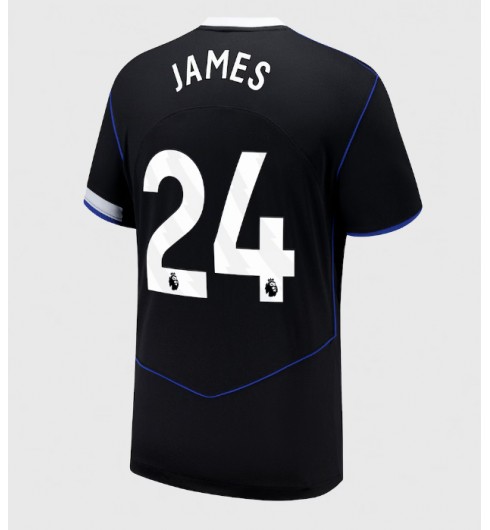 Moške Nogometnih dresov Chelsea Reece James #24 Tretji 2025-26 Kratki rokavi Moške Nogometnih dresov Chelsea Reece James #24 Tretji 2025-26 Kratki rokavi